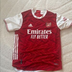 Adidas men Arsenal Red White Soccer Jersey